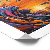 Morphing Sunset Poster (Hoek)