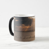 Morphing Sunshine Skyway Coffee Cup Magische Mok (Voorkant links)