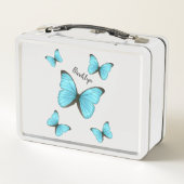 Morpho butterflies cartoon illustratie (Achterkant)