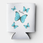 Morpho butterflies cartoon illustratie blikjeskoeler (Voorkant)