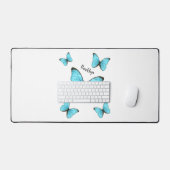 Morpho butterflies cartoon illustratie bureaumat (Keyboard & Muis)