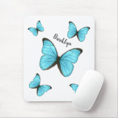 Morpho butterflies cartoon illustratie muismat (Met muis)