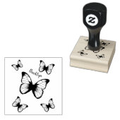 Morpho butterflies cartoon illustratie rubberstempel (Gestempeld)