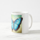 Morpho Butterfly 110924IREF224 - Watercolor Koffiemok (Voorkant rechts)