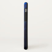 Morpho Butterfly in de donkere achtergrond Case-Mate iPhone Case (Achterkant/links)