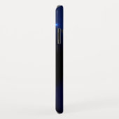 Morpho Butterfly in de donkere achtergrond Case-Mate iPhone Case (Achterkant/rechts)