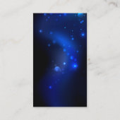 Morpho Butterfly in de donkere achtergrond Contactkaartje (Achterkant)