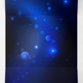 Morpho Butterfly in de donkere achtergrond Drieluik Wenskaart (Binnenkant midden)