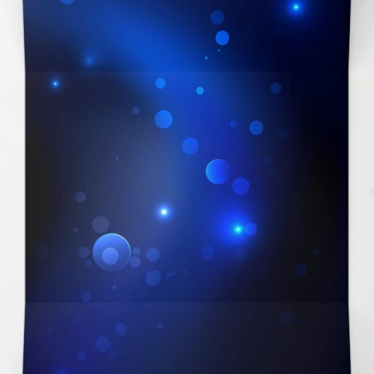 Morpho Butterfly in de donkere achtergrond Drieluik Wenskaart (Binnenkant midden)