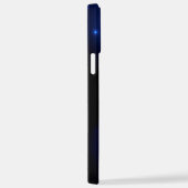 Morpho Butterfly in de donkere achtergrond iPhone Hoesje (Rechterkant)