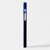 Morpho Butterfly in de donkere achtergrond iPhone Hoesje (Linkerkant)