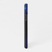 Morpho Butterfly in de donkere achtergrond iPhone Hoesje (Rechterkant)