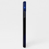 Morpho Butterfly in de donkere achtergrond iPhone Hoesje (Rechterkant)