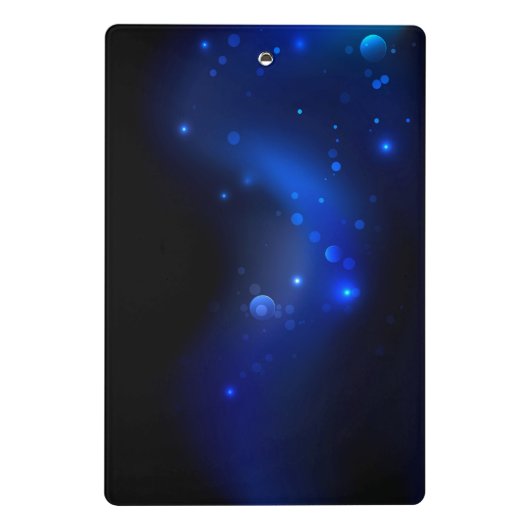 Morpho Butterfly in de donkere achtergrond Mini Klembord (Achterkant)