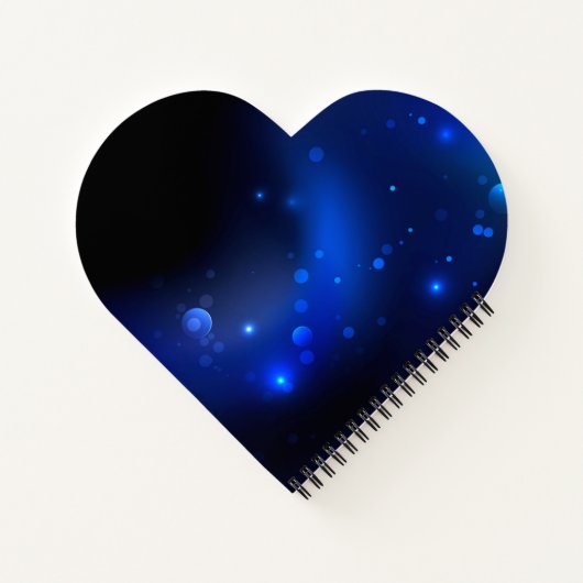 Morpho Butterfly in de donkere achtergrond Notitieboek (Achterkant)