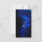 Morpho Butterfly in de donkere achtergrond Notitiekaartje (Achterkant)