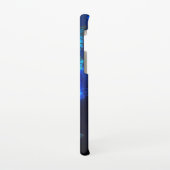 Morpho Butterfly in de donkere achtergrond Samsung Galaxy Hoesje (Linkerkant)