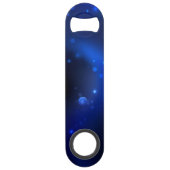 Morpho Butterfly in de donkere achtergrond Speed Flessenopener (Achterkant)