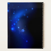 Morpho Butterfly in the Dark Background Planner (Achterkant)