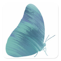 Morpho-Sticker in acrylstijl