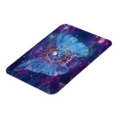 Morpho vlinder / Galaxy Mandala Magneet (Linkerzijde)