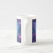 Morpho vlinder / Galaxy Mandala Porselein Kop (Achterkant)