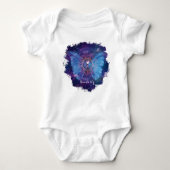 Morpho vlinder / Galaxy Mandala Romper (Voorkant)