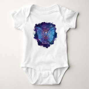 Morpho vlinder / Galaxy Mandala Romper
