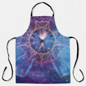 Morpho vlinder / Galaxy Mandala Schort (Voorkant)