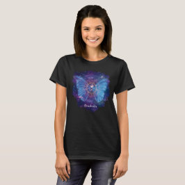Morpho vlinder / Galaxy Mandala T-shirt