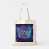 Morpho vlinder / Galaxy Mandala Tote Bag (Achterkant)