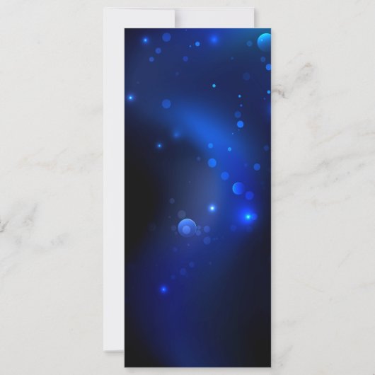 Morpho Vlinder in de Donkere Achtergrond Save The Date (Achterkant)