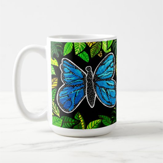 Morpho Vlinder koffiemok (Links)
