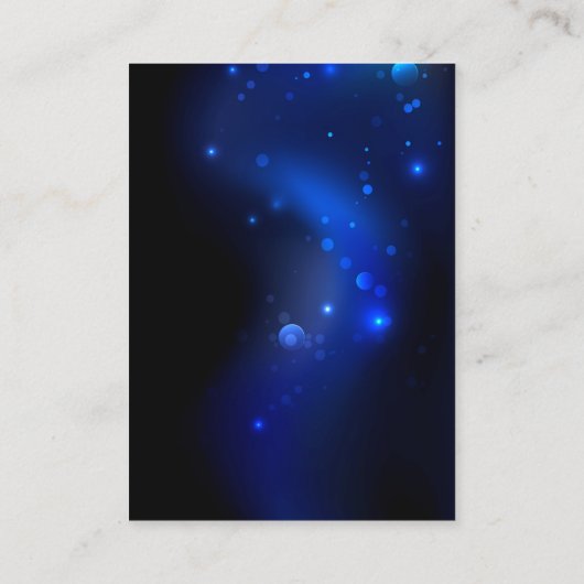 Morpho Vlinder op Donkere Achtergrond Advieskaart (Achterkant)