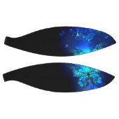 Morpho Vlinder op Donkere Achtergrond Basketbal (Panelen)