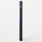 Morpho Vlinder op Donkere Achtergrond Case-Mate iPhone Case (Achterkant/links)