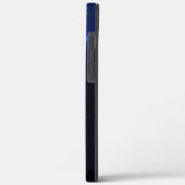 Morpho Vlinder op Donkere Achtergrond Case-Mate iPhone Case (Achterkant / Links)