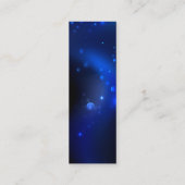 Morpho Vlinder op donkere achtergrond Contactkaartje (Achterkant)