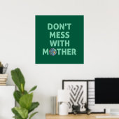Morre met moeder! poster (Thuiskantoor)