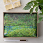 Morrel paddenstoel groene natuur gras tissuepapier (Geschenk)