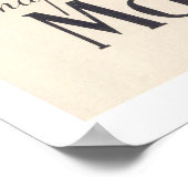 Morreton ( franse petten reclame) poster (Hoek)