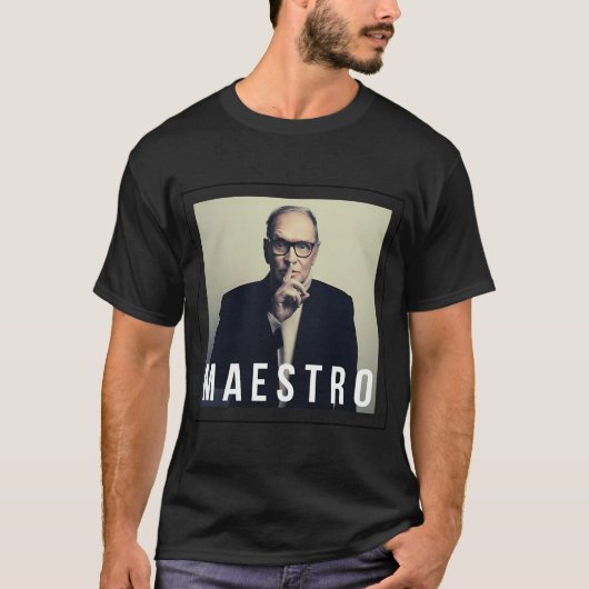 Morricone Maestro T-shirt (Voorkant)