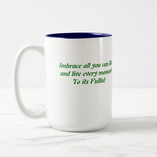 Morrigain Unleashed Tweekleurige Koffiemok (Links)