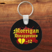 Morrigan afkeurt sleutelhanger (Voorkant)