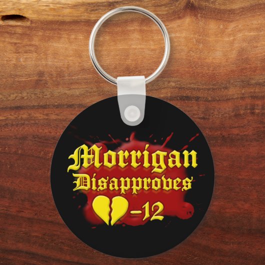 Morrigan afkeurt sleutelhanger (Voorkant)