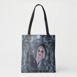 Morrigan godin met raaf door Renee Tote Bag