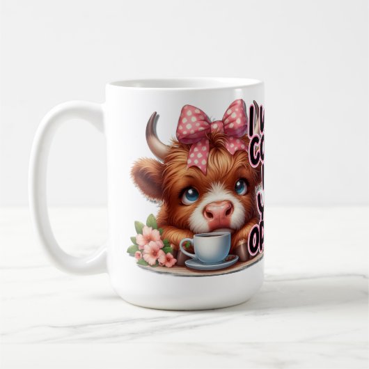 Morrige Hooglandkoe Koffiemok (Links)