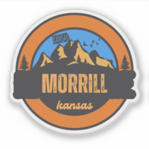 Morrill, Kansas Sticker