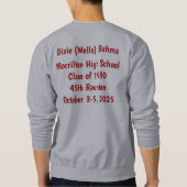 Morrilton High School Class of 1980 Reunion shirt (Achterkant)