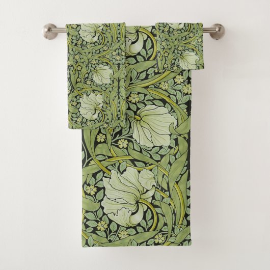 Morris 1876  Pimpernel Bloemenpatroon Bad Handdoek (Insitu)